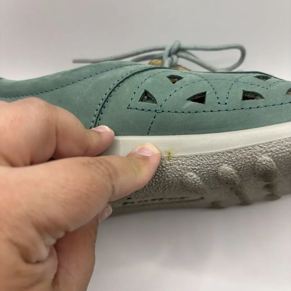 Hotter Comfort Shoes Womens Size 11 Leather Suede